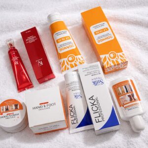 Professional Whitening & Skincare Combo – Face, Hand & Foot Care Kit